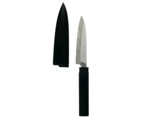 Fruit Knife Black With Sheath