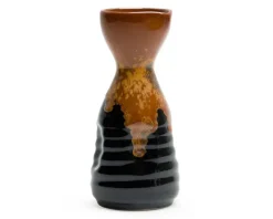 Golden Tenmoku 8 Oz. Sake Bottle