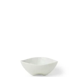 Gray Floral 3.75" Bowl