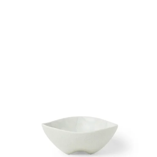 Gray Floral 3.75" Bowl
