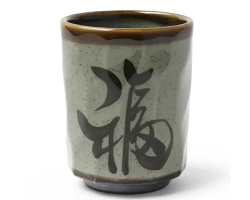 Green Character 8 Oz. Teacup