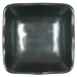 Iron Glaze 3.25" Sq. Dish