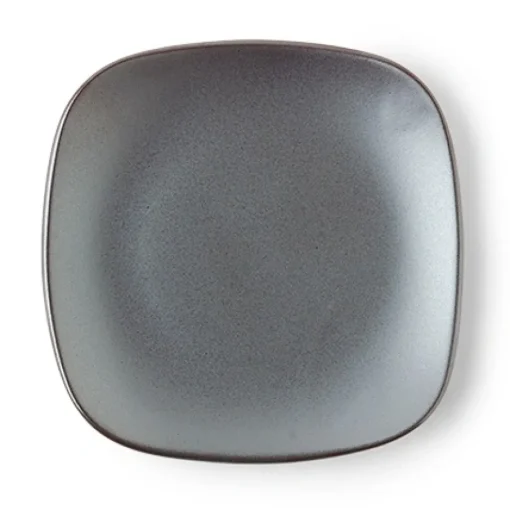 Iron Glaze 5" Sq. Plate