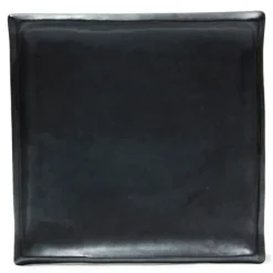 Iron Glaze 9" Sq. Plate