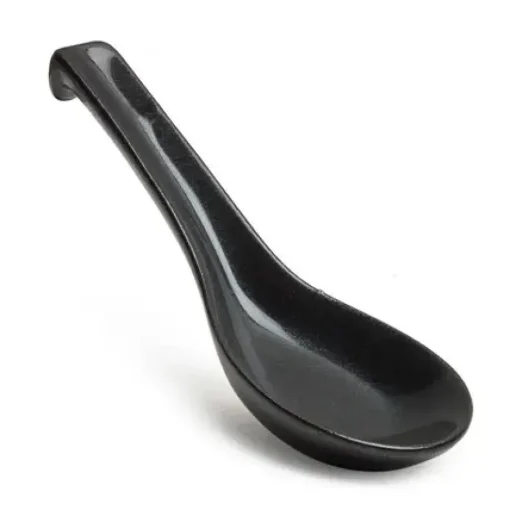 Iron Glaze Soup Spoon