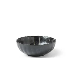 Kasa Lines Black 5.5" Bowl
