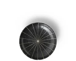Kasa Lines Black 4.75" Plate