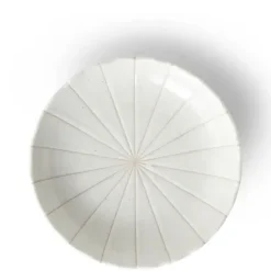 Kasa Lines White 6.5" Plate