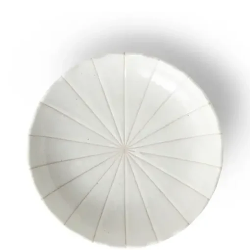 Kasa Lines White 6.5" Plate