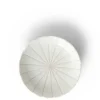 Kasa Lines White 4.75" Plate