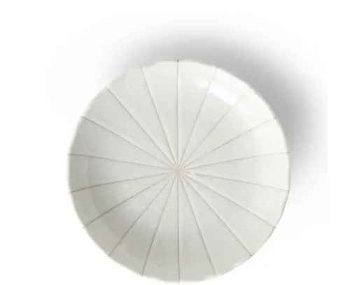 Kasa Lines White 6.5" Plate