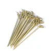 Knotted Bamboo Skewers At Miya