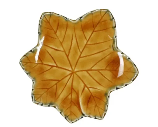 Leaf & Flower 4.75" Plate Set