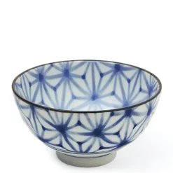 Monyou 4.25" Asanoha Rice Bowl