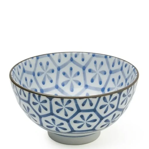 Monyou 4.25" Hana Kikkou Rice Bowl