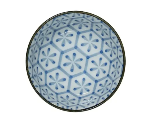 Monyou 4.25" Hana Kikkou Rice Bowl