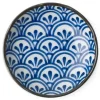 Monyou 4.5" Hana Seigaiha Plate