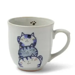 Mug Cat Trio Blue