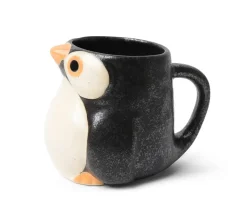 Mug Penguin Orange/Black