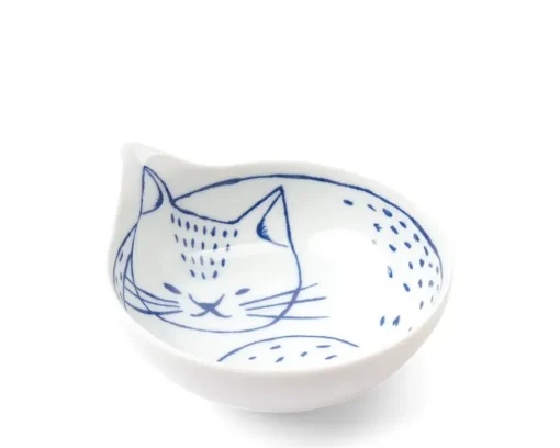 Nekotori Cat Bowl 3.75" Set/4