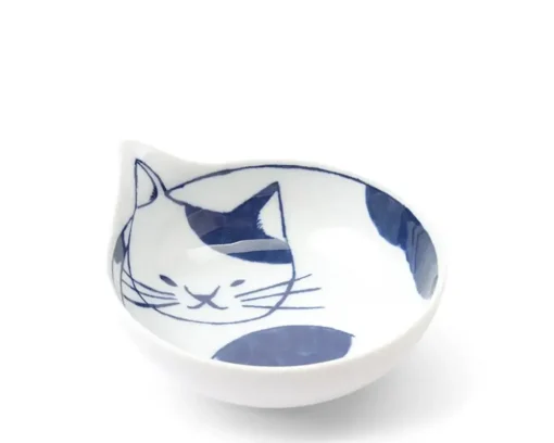 Nekotori Cat Bowl 3.75" Set/4