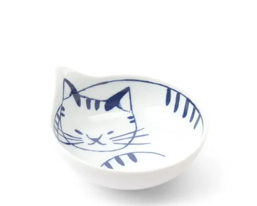 Nekotori Cat Bowl 3.75" Set/4