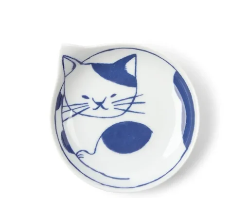 Nekotori Cat Plate 4.25" Set/4