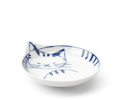 Nekotori Cat Plate 4.25" Set/4