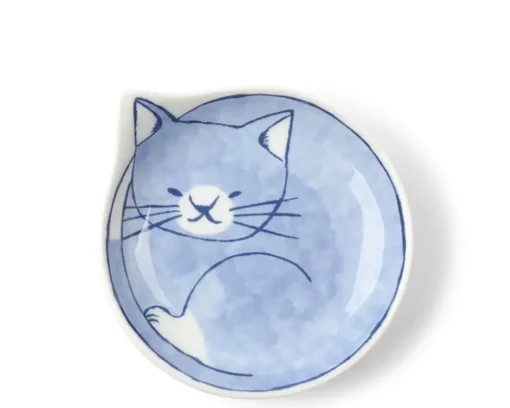 Nekotori Cat Plate 4.25" Set/4