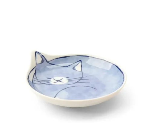 Nekotori Cat Plate 4.25" Set/4