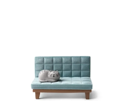 Phone Stand Cat On Sofa Blue