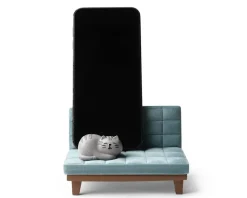 Phone Stand Cat On Sofa Blue