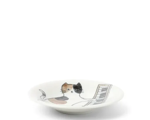 Piano Cat 6-1/8" Plate