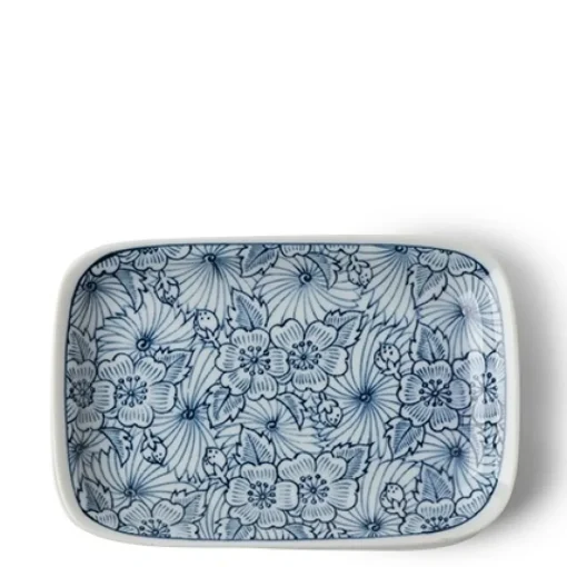 Plate 6.5" X 4.25" Garden Bloom