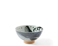Rice Bowl Blue Whale Waves