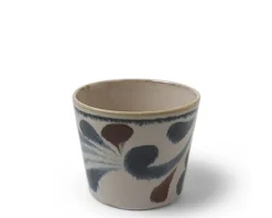 Rustic Blue Vines Soba Cup