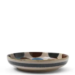 Rustic Dots 7.75" Shallow Bowl