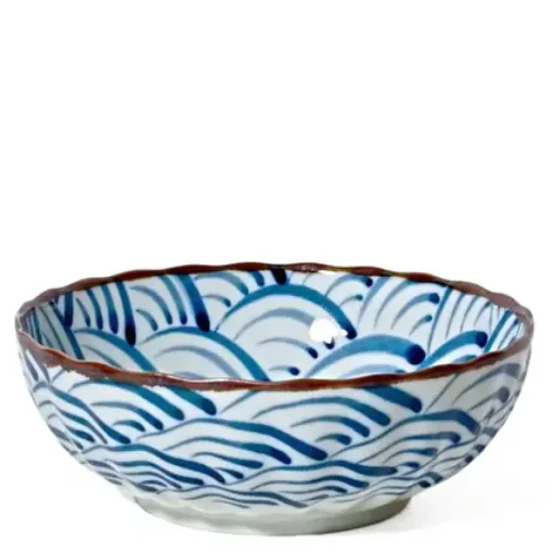 Saikai Nami Waves 7.25" Bowl