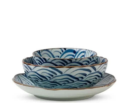 Saikai Nami Waves 7.25" Bowl