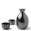 Sake Set Black Luster