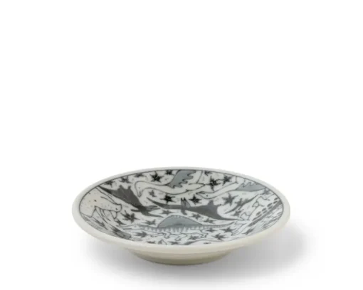 Sauce Dish 4" Happy Dinosaurs