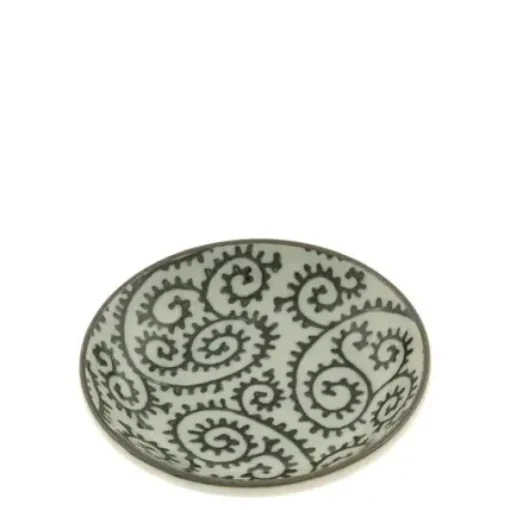 Sauce Dish 3-5/8" Indigo Arabesque
