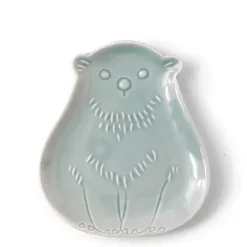 Sauce Dish Bear Teal