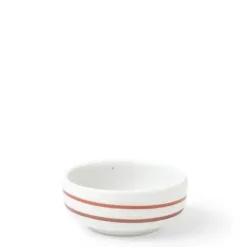 Sauce Dish White Caramel Swirl