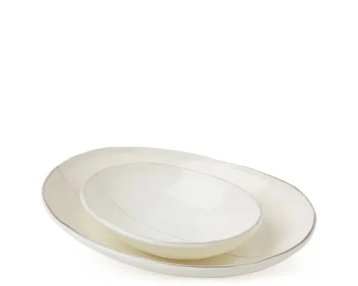 Shiratama 6.5" X 5" Oval Bowl