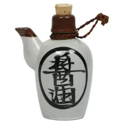 Shoyu 8 Oz. Sauce Pot With Cork - White