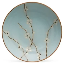 Spring Blossoms 9" Shallow Bowl