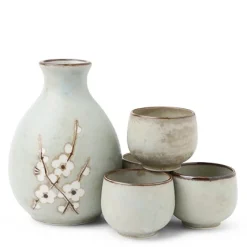 Spring Blossoms Sake Set