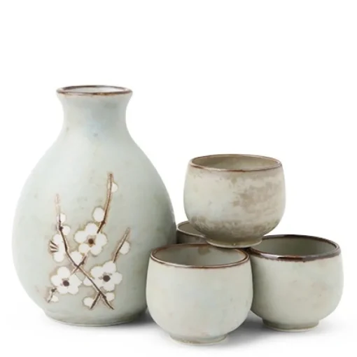 Spring Blossoms Sake Set