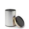 Tea Canister Black Lid 100G